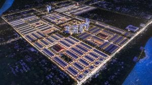 Phối cảnh về đêm dự án Stella Mega City