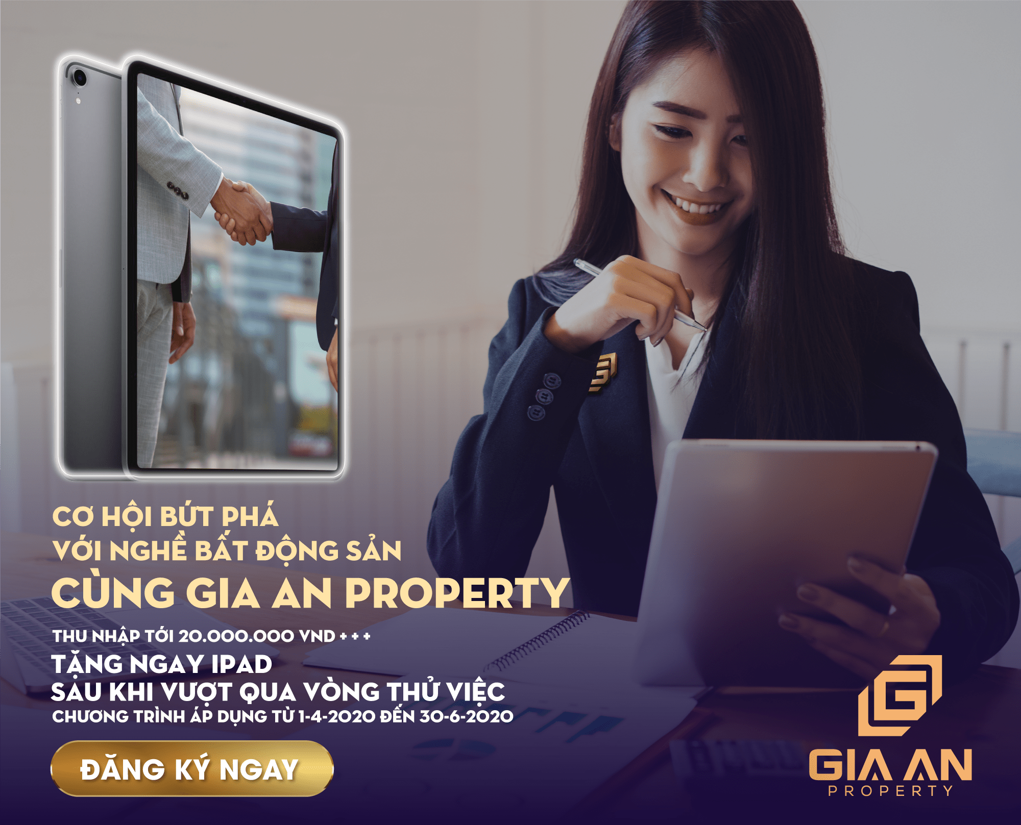 Gia An Property hỉện đang tuyển dụng nhiều vị trí