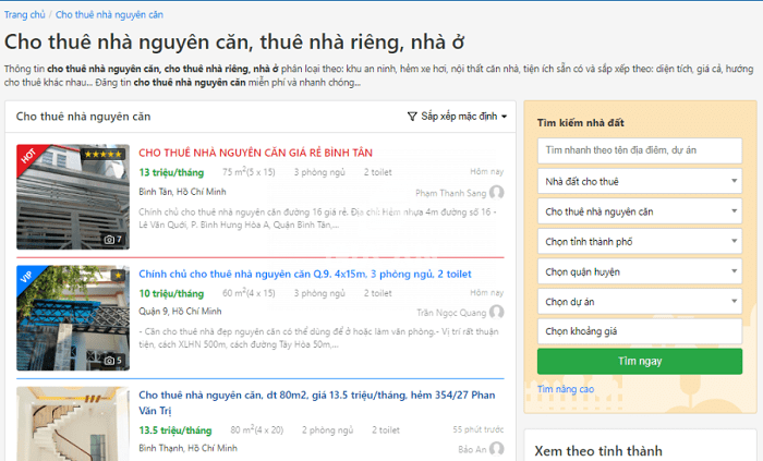 Làm sao để đăng tin cho thuê nhà hiệu quả cao?