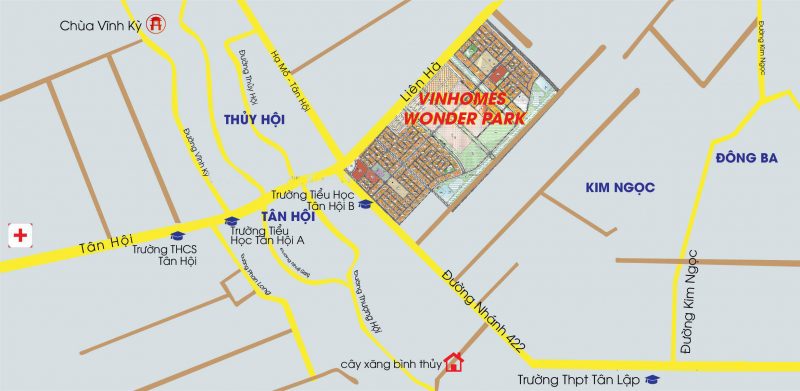 Thông tin và Giá bán Vinhomes Wonder Park Đan Phượng