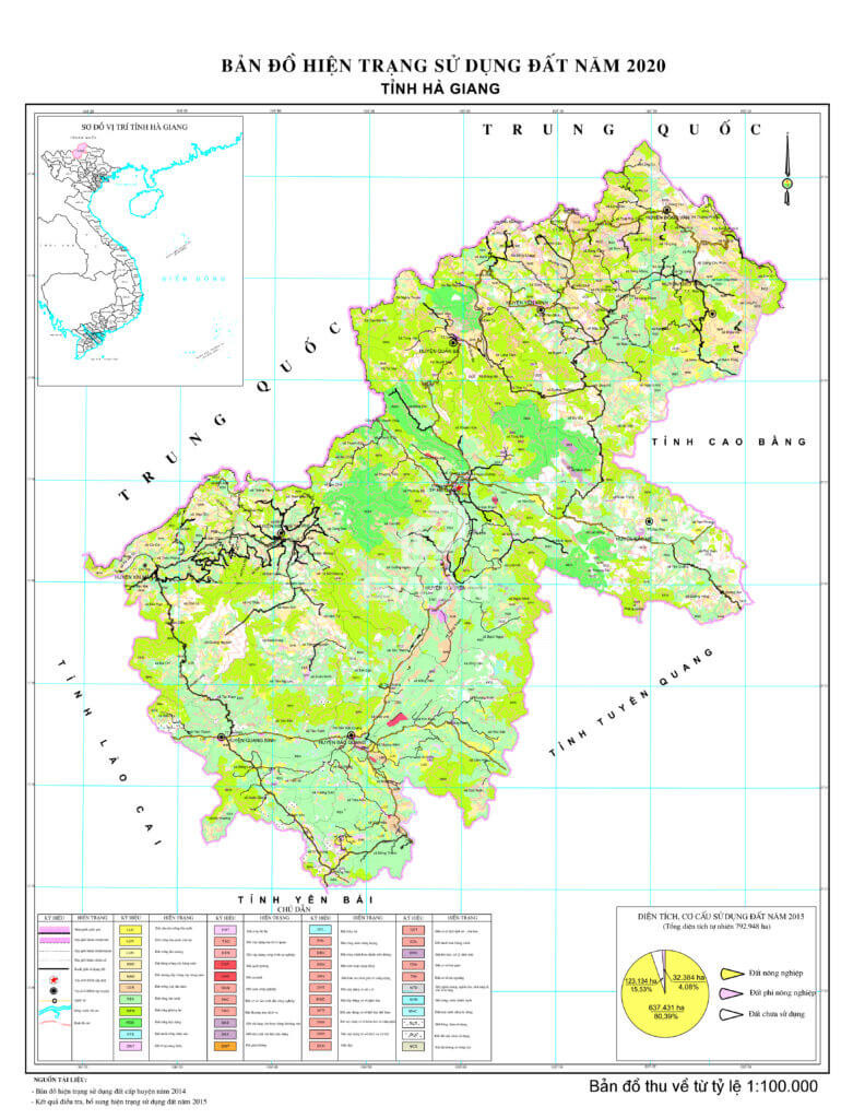 Thông tin bản đồ quy hoạch tỉnh Hà Giang (cập nhật mới nhất)