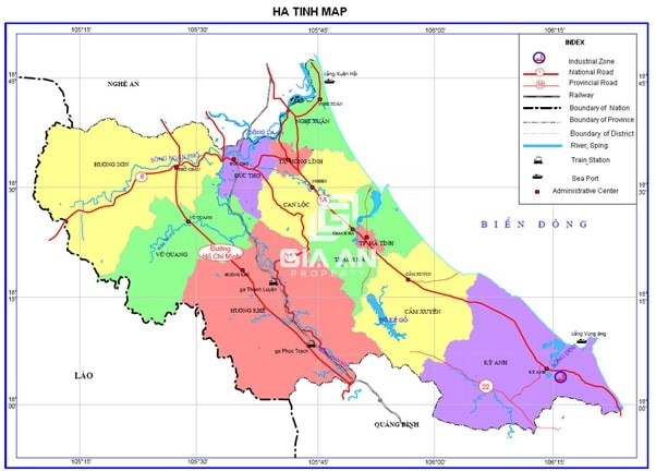 Quy hoạch cao tốc Hồng Lĩnh – Hương Sơn, Hà Tĩnh (Đầy đủ)