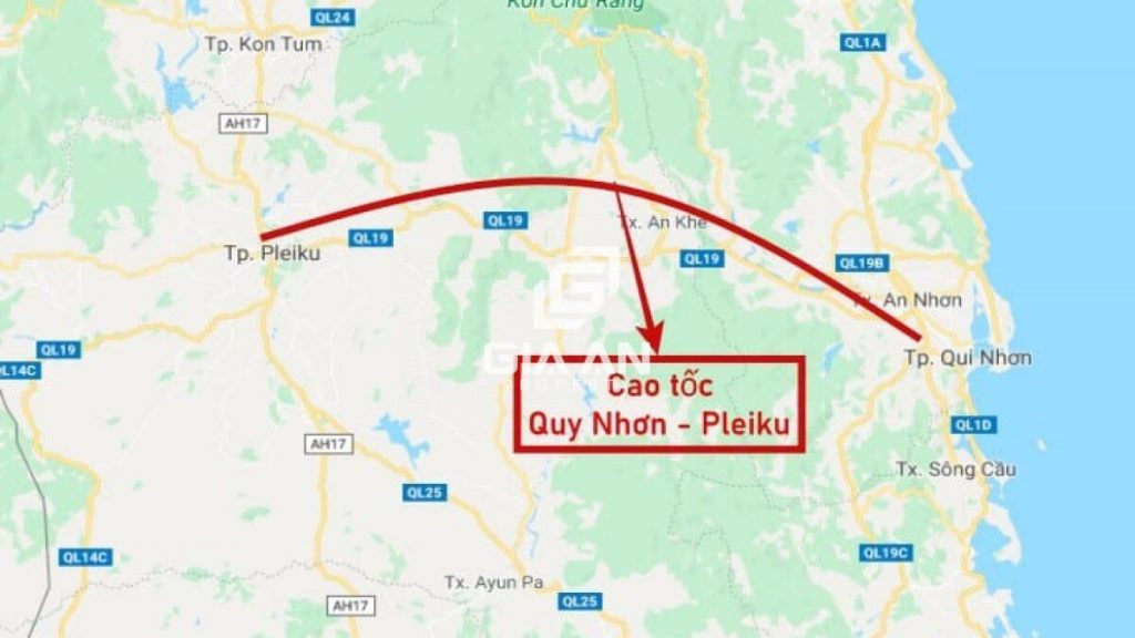 Thông tin quy hoạch cao tốc Quy Nhơn – Pleiku cập nhật mới