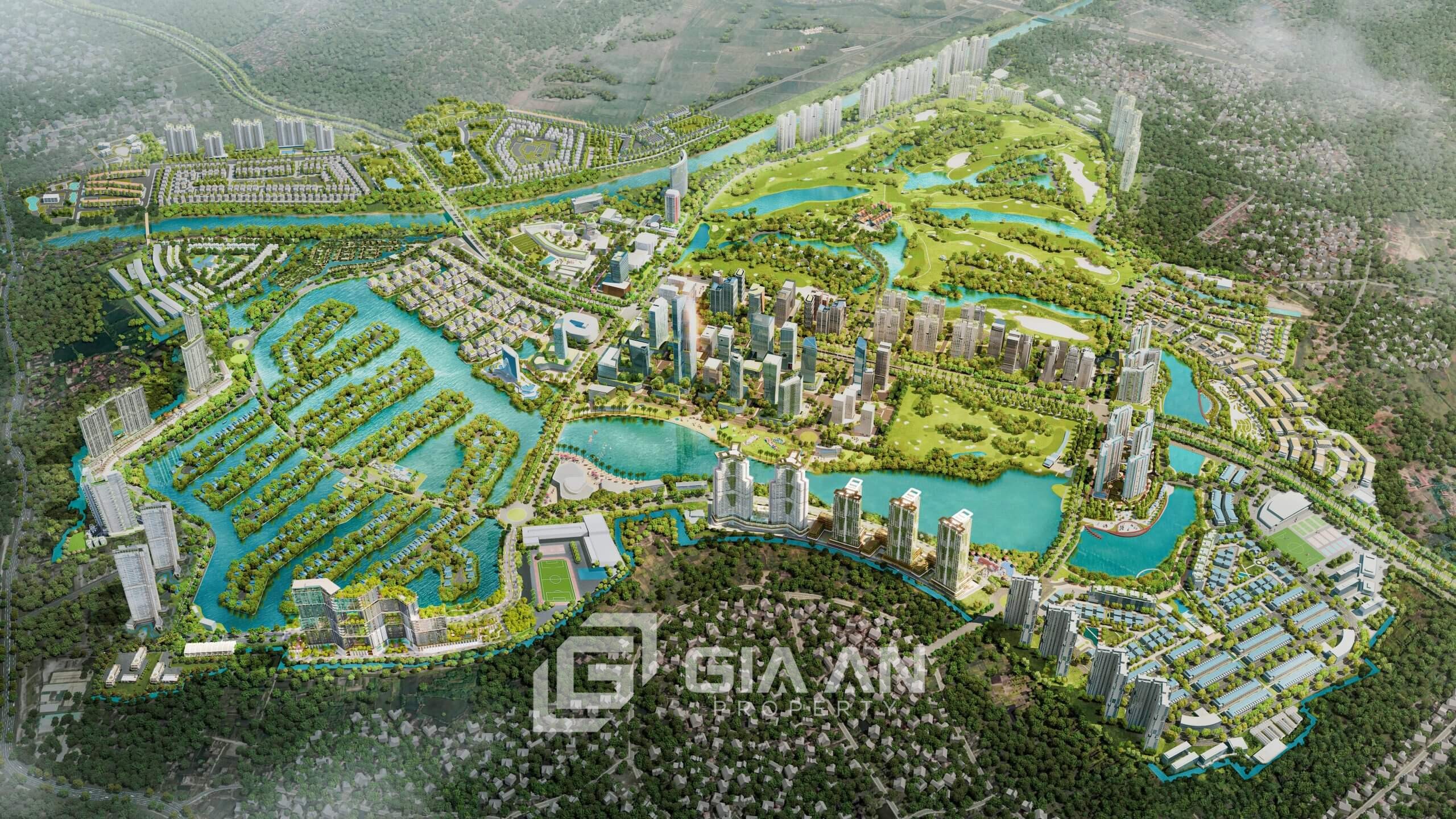 Ecopark là thành phố xanh đáng sống nhất tại khu vực miền Bắc